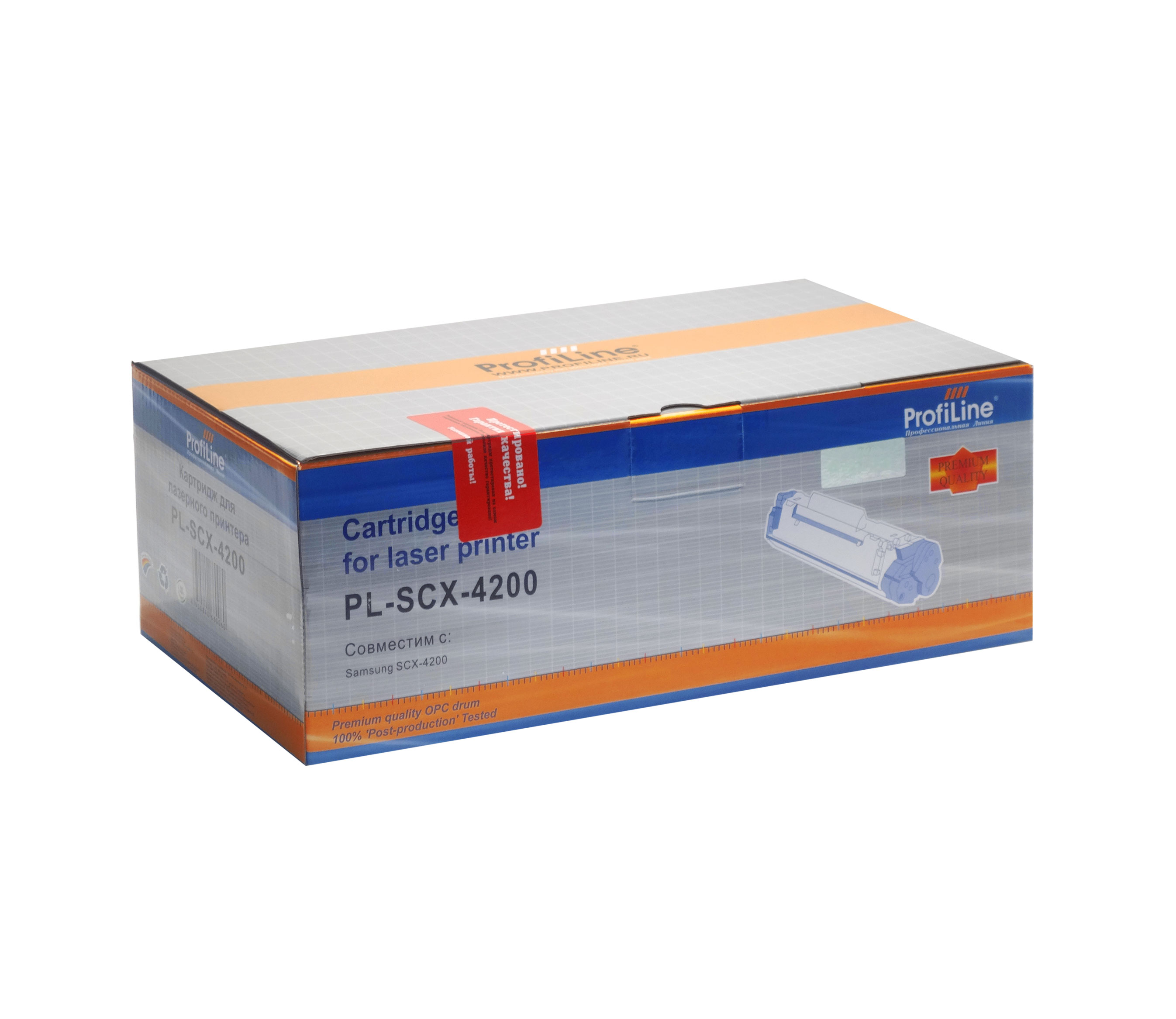 

Картридж лазерный ProfiLine PL-SCX-D4200A (4200D3), черный, 3000 страниц, совместимый для Samsung SCX-4200/4220 3000