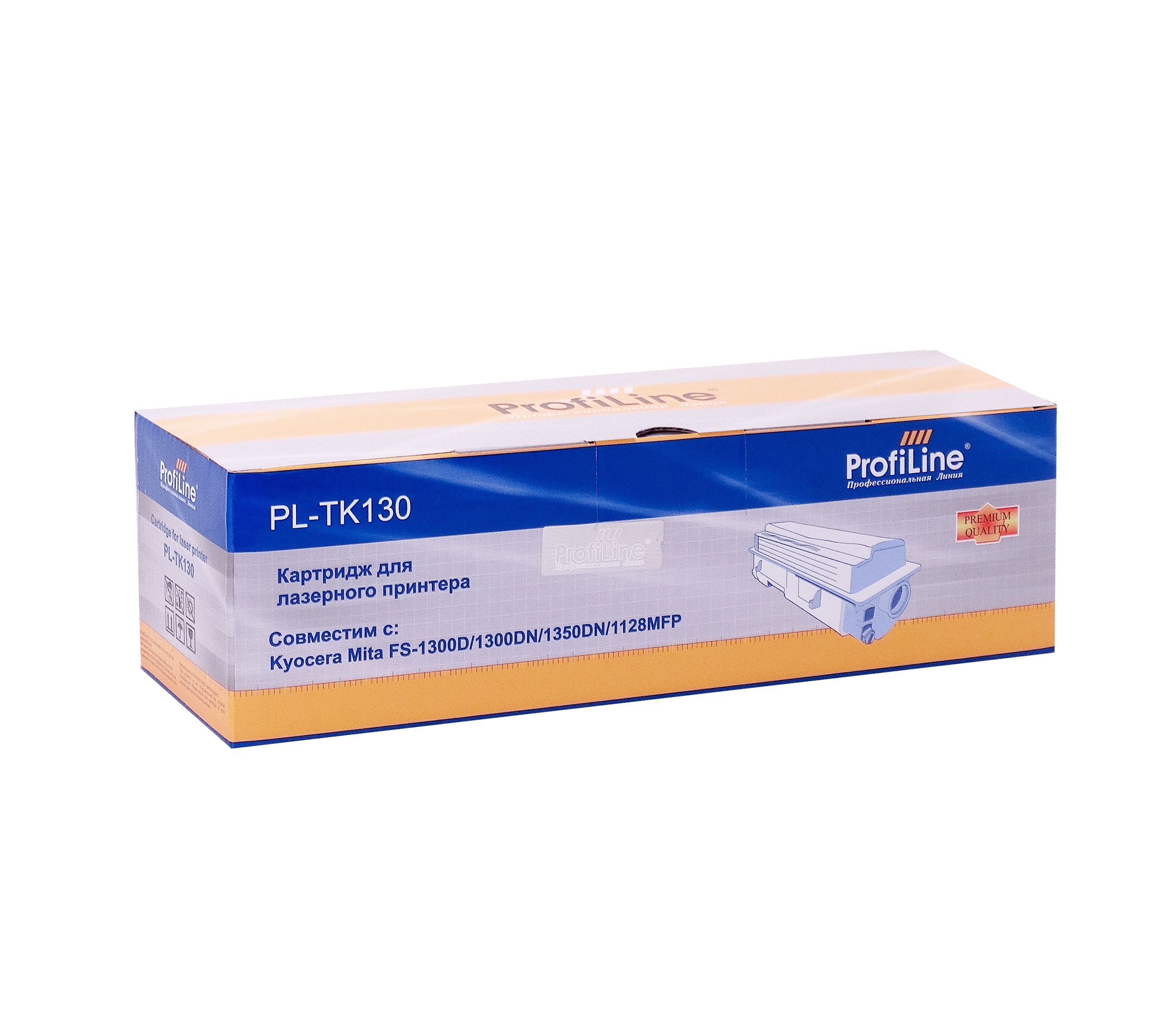 

Тонер-кит ProfiLine PL-TK-130/132/134 для принтеров Kyocera FS-1300D/1300DN/FS-1028MFP/1028MFP DP/1128MFP 7200 копий, Черный