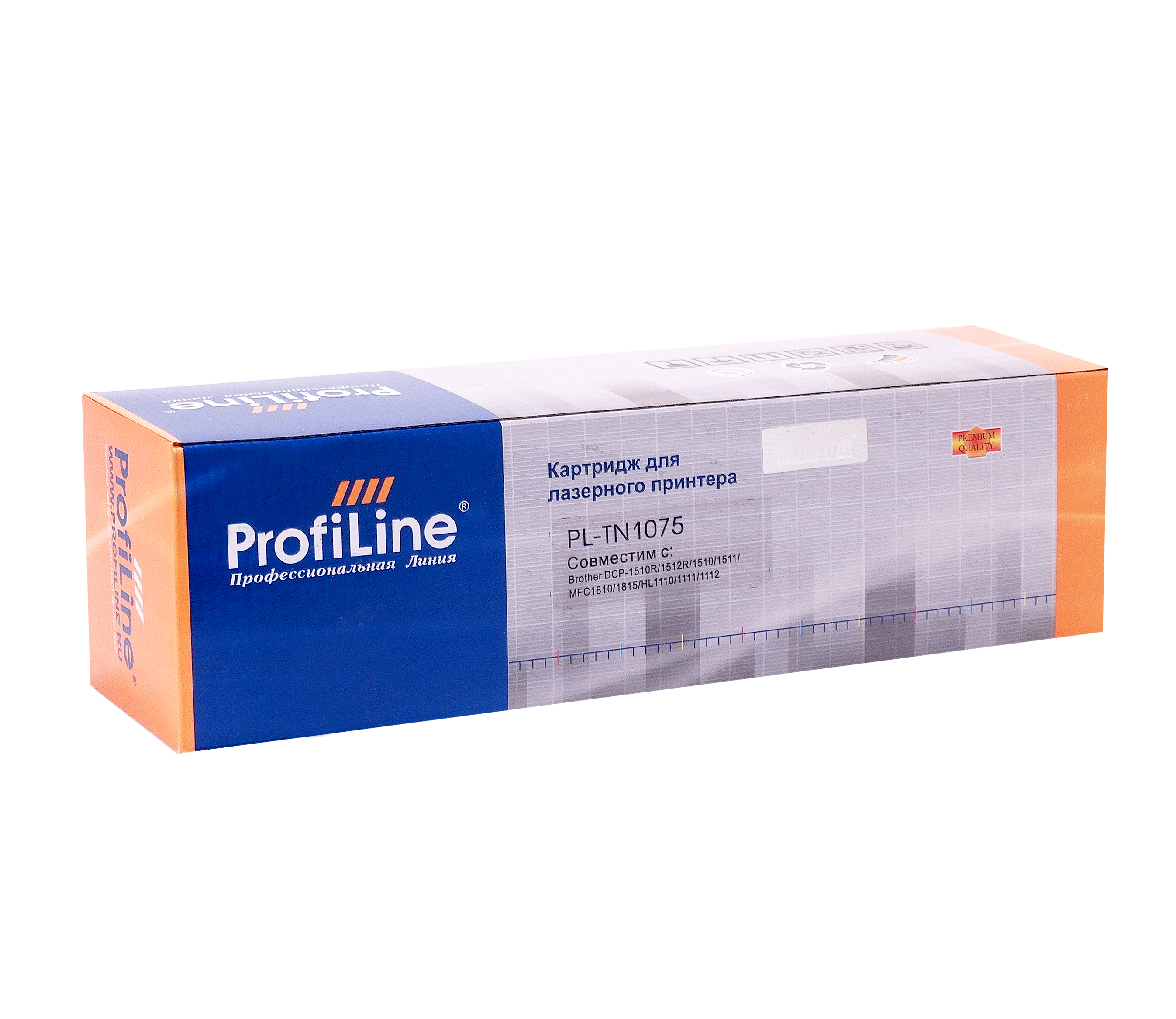 

Картридж лазерный ProfiLine PL-TN-1075 (TN-1075), черный, 1000 страниц, совместимый для Brother DCP-1510R/1512R/1510/1511/MFC1810/1815/HL1110/1111/1112