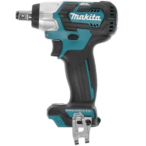 

Гайковерт Makita TW161DZ, аккумуляторный, ударный, 165 нм, квадрат 1/2", Li-Ion, 12 В, 1.2 кг (TW161DZ) поставляется без аккумуляторов и зарядного устройства, TW161DZ