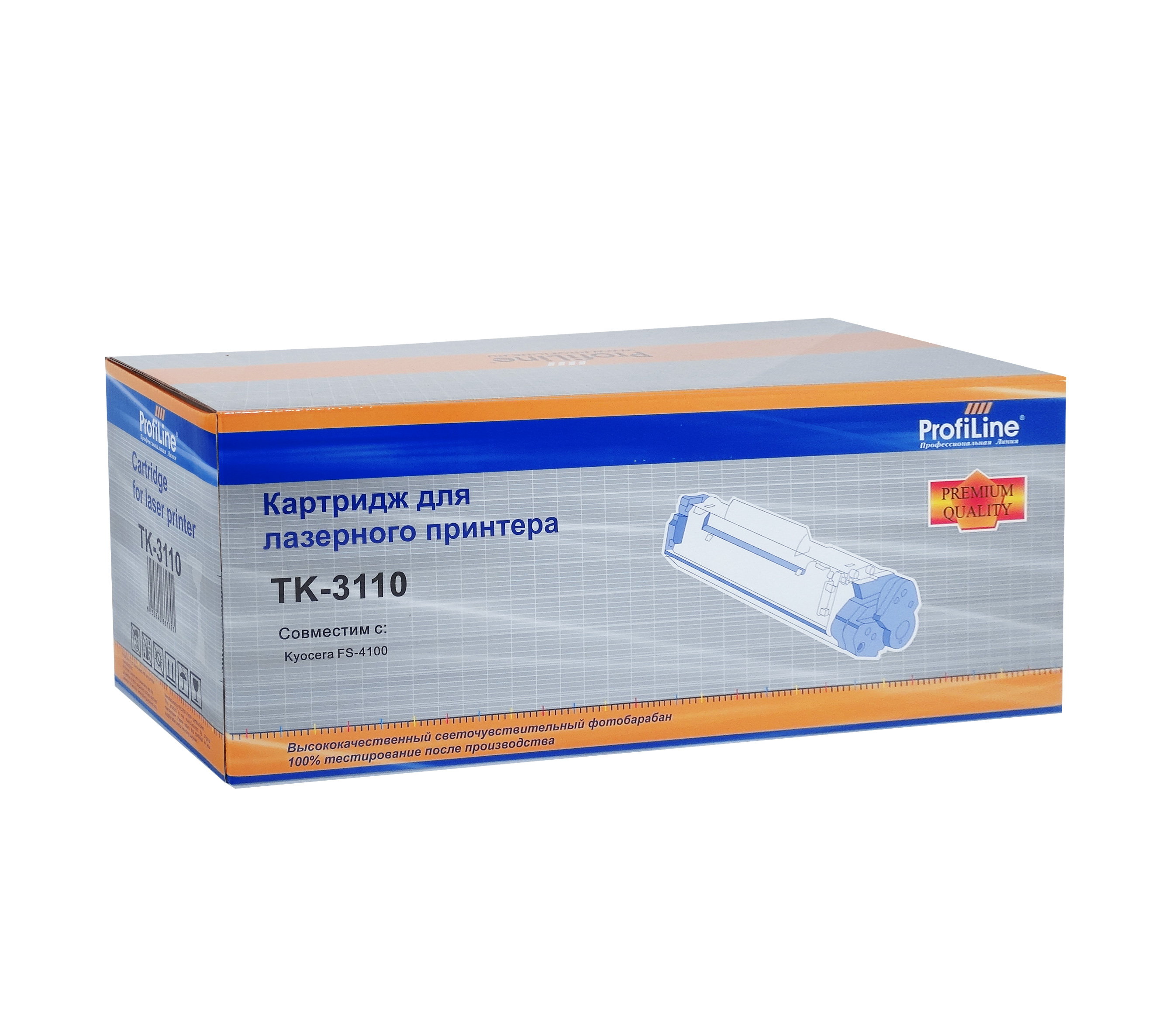 

Картридж лазерный ProfiLine PL-TK-3110 (TK-3110), черный, 15500 страниц, совместимый для Kyocera FS-4100