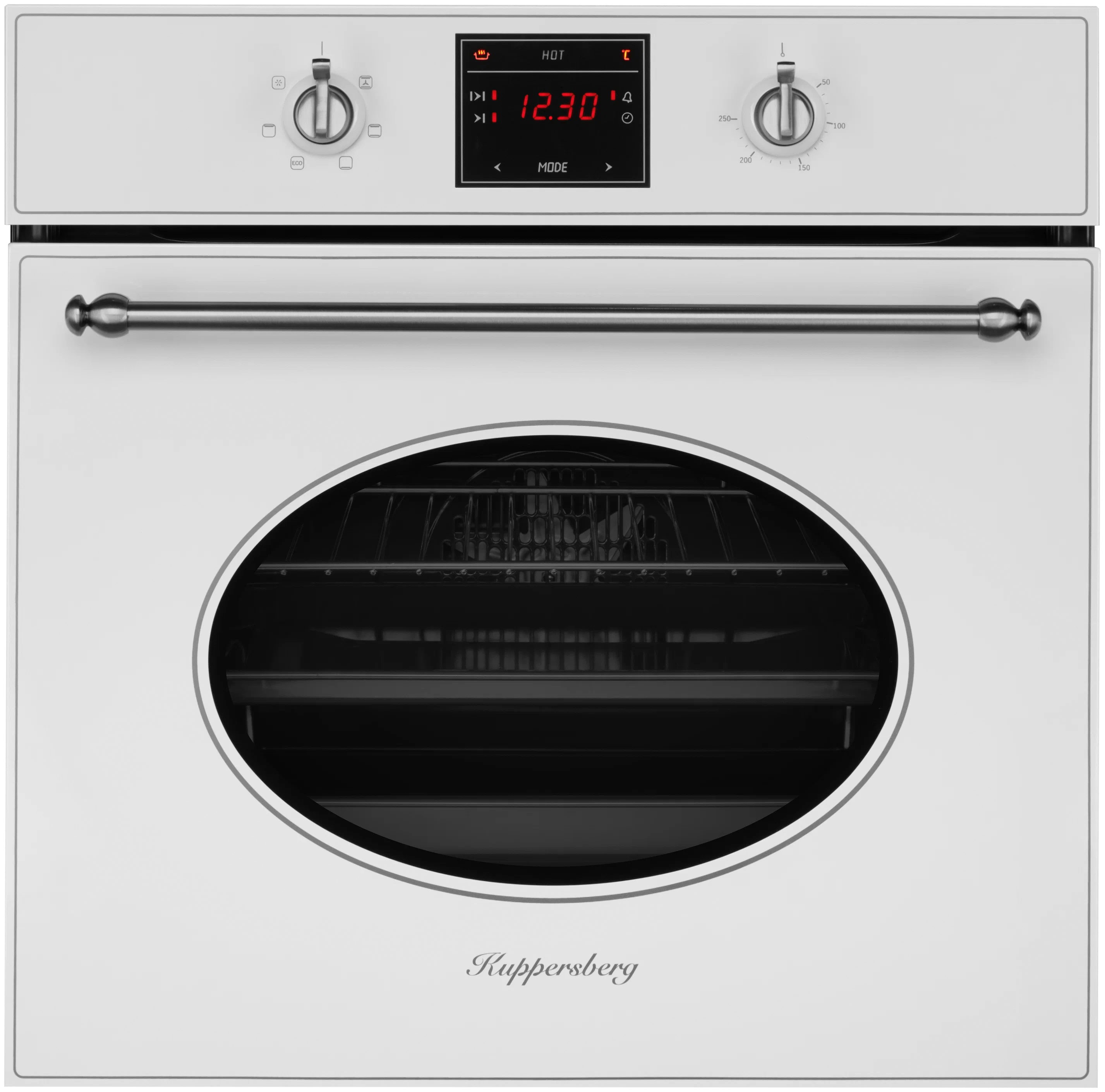

Духовой шкаф электрический Kuppersberg SR 615 W Silver, белый/серебристый (6610), SR 615 W Silver