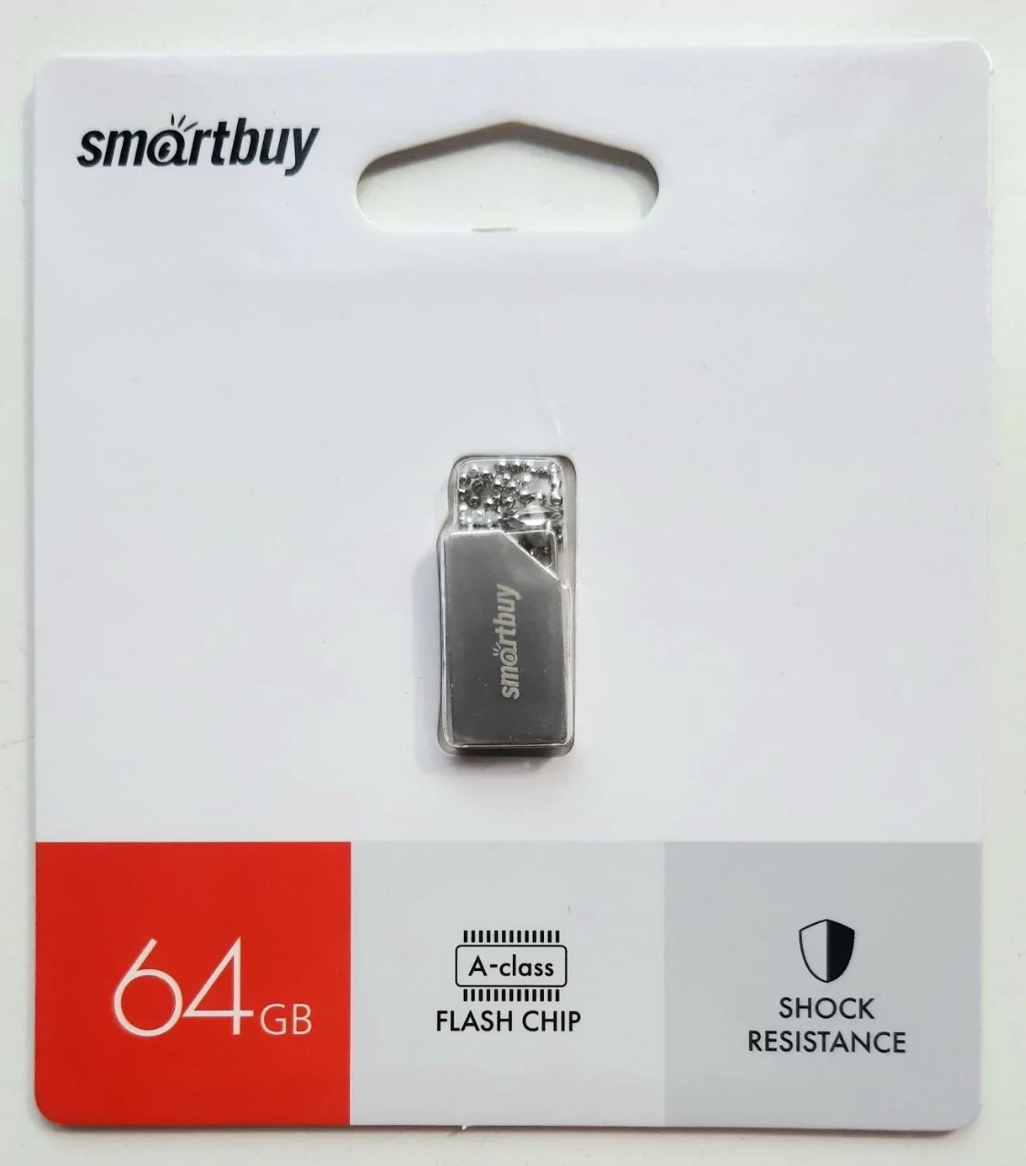 

Флешка 64Gb USB 2.0 SmartBuy MU30, серебристый (SB064GBMU30)