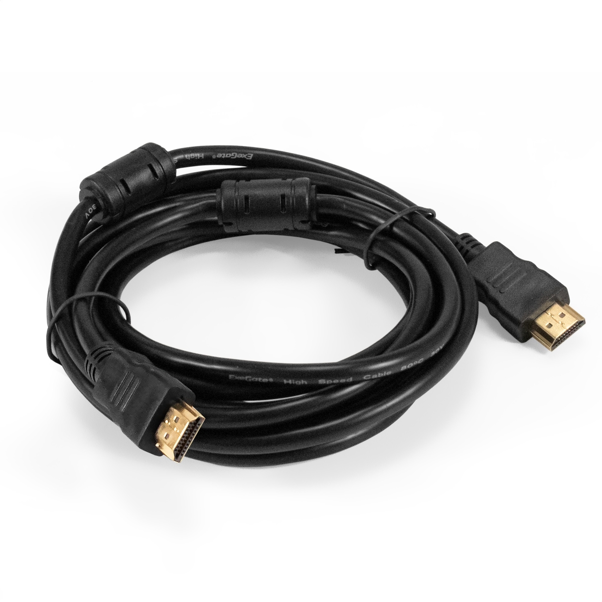 

Кабель HDMI(19M)-HDMI(19M) v1.4b, ферритовый фильтр, 3 м, черный Exegate EX-CC-HDMI-3.0F (EX294690RUS), EX-CC-HDMI-3.0F