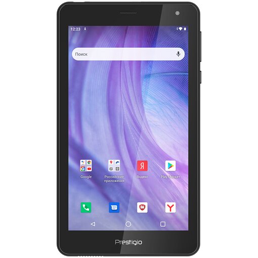 Планшет Prestigio Seed A7 7" 1024x600 IPS, Spreadtrum SC7731E, 1Gb RAM, 16Gb, 3G, WiFi, BT, 3 А·ч, Android 10 (Go edition), черный (PMT4337_3G_D_CIS) б/у, минимальные следы эксплуатации, отказ от покупки,полный комплект