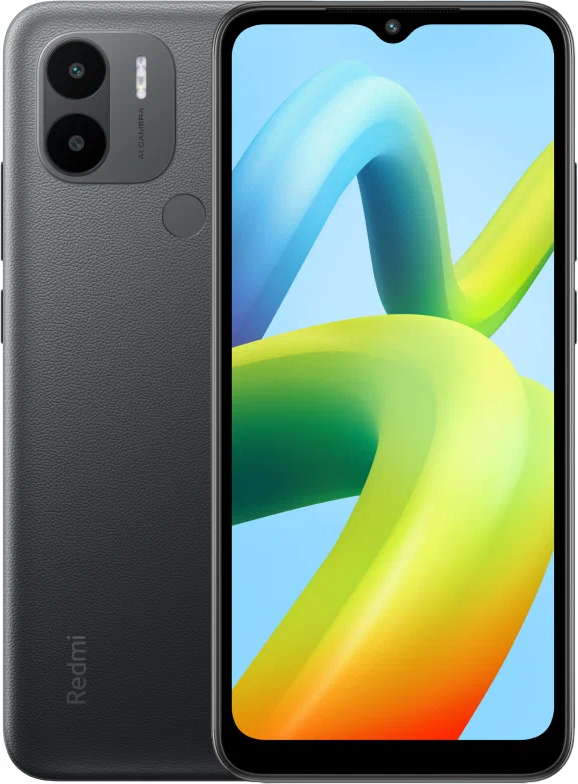 Смартфон Xiaomi Redmi A2+ 3Gb/64Gb Android черный (MZB0EZZRU/49646)