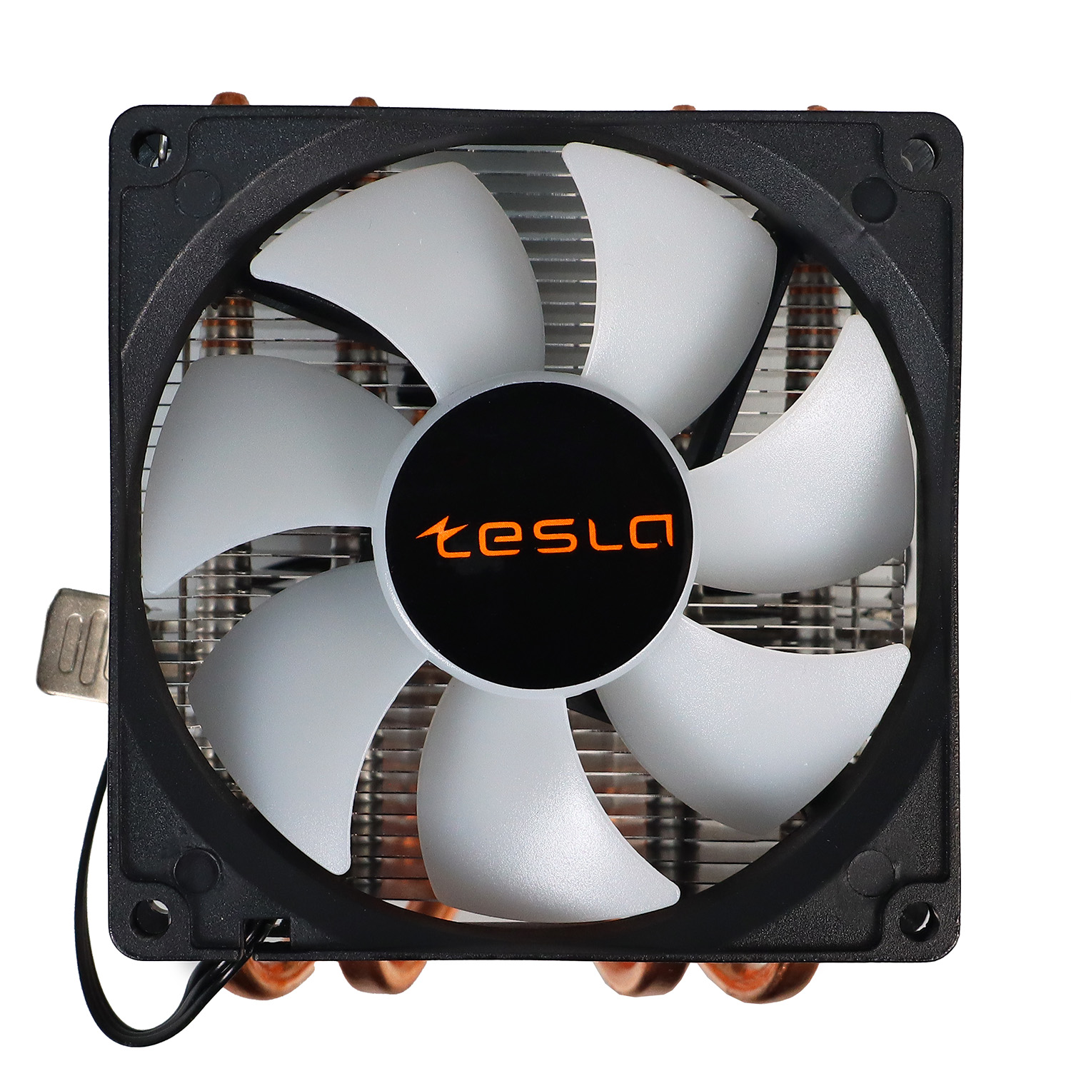 Кулер для процессора TESLA RGB 940, 92 мм, 2200rpm, 120 Вт, RGB