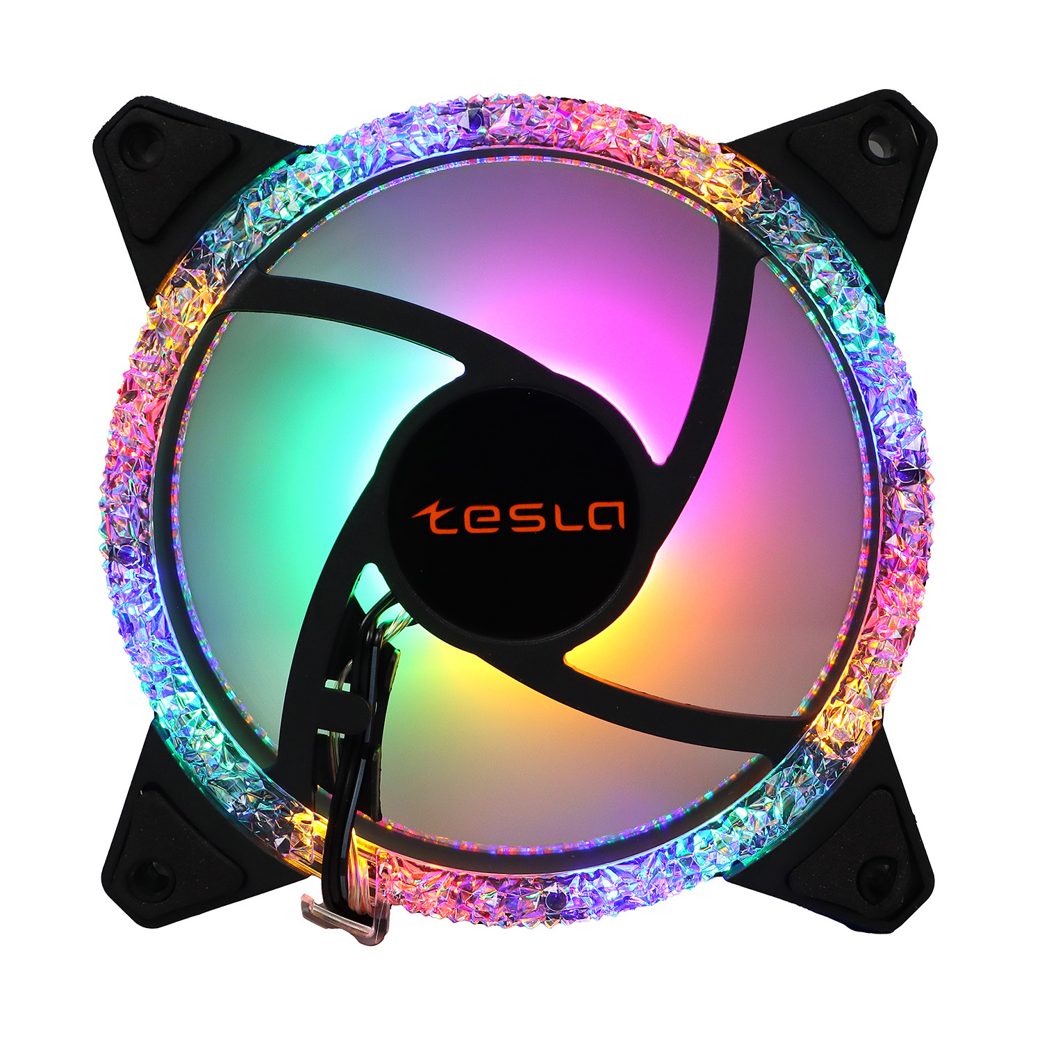 

Вентилятор TESLA RGB 120-3D, 120 мм, 1200rpm, 21 дБ, 3-pin+4-pin Molex, 1шт, RGB (TSL-120-3D), RGB 120-3D