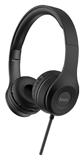 

Проводная гарнитура Hoco W21, Jack 3.5 мм., черный (6931474708281), W21