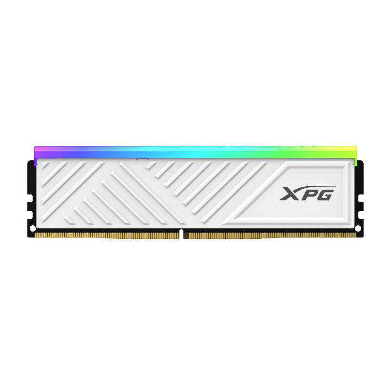 Память DDR4 DIMM 8Gb, 3600MHz, CL18, 1.35V, ADATA, XPG Spectrix D35G RGB (AX4U36008G18I-SWHD35G) Retail - фото 1