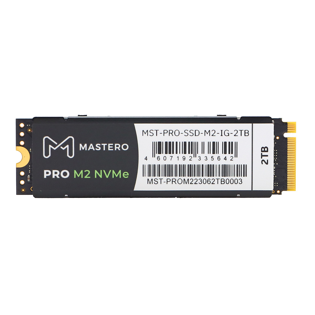 Твердотельный накопитель (SSD) Mastero 2Tb PRO, 2280, M.2, NVMe (MST-PRO-SSD-M2-IG-2TB) Bulk (OEM) - фото 1