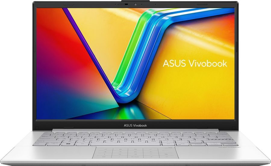 

Ноутбук ASUS VivoBook Go 14 E1404FA-EB302 14" IPS 1920x1080, AMD Ryzen 5 7520U 2.8 ГГц, 16Gb RAM, 512Gb SSD, без OC, серебристый (90NB0ZS1-M00CZ0), E1404FA-EB302