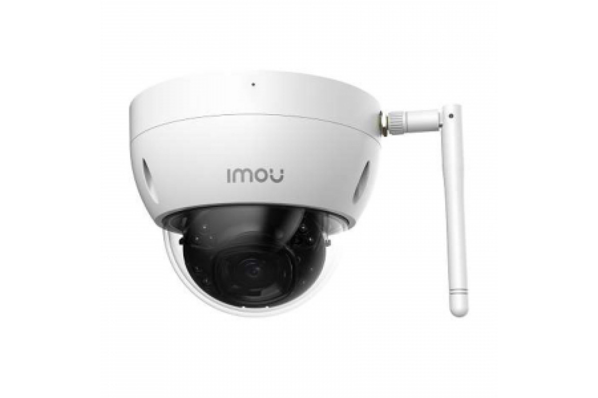 

IP-камера IMOU Dome Pro 2.8 мм, уличная, купольная, 5Мпикс, CMOS, до 2880x1620, до 30 кадров/с, ИК подсветка 30м, WiFi, -30 °C/+60 °C, белый (IPC-D52MIP-0280B-IMOU), Dome Pro