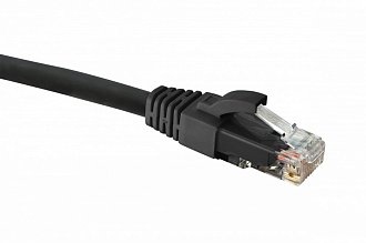 

Патч-корд U/UTP кат.5e, 0.5м, RJ45-RJ45, черный, LSZH, Eurolan (21D-U5-0EBL), 21D-U5-0EBL