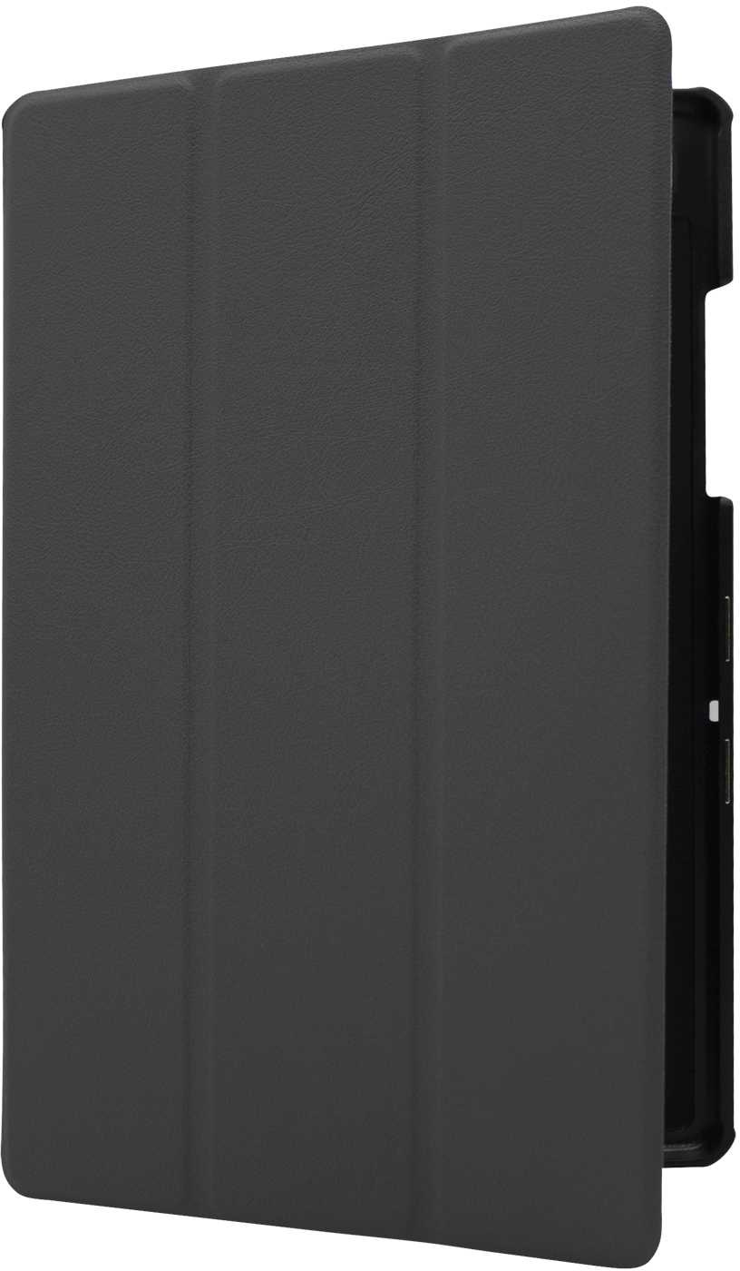 Чехол-книжка BORASCO Tablet Case для планшета Samsung Galaxy Tab A7, термопластичный полиуретан, темно-серый (39524)