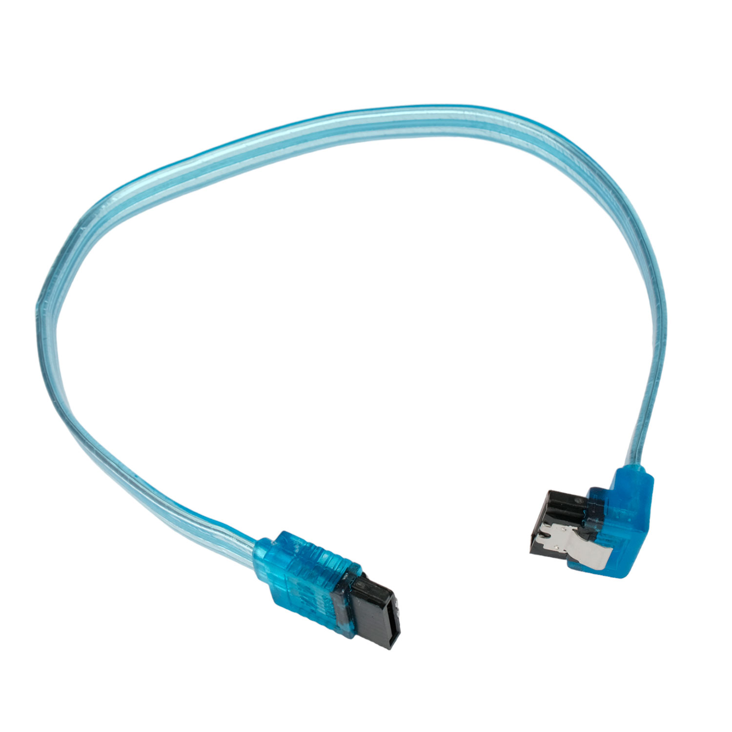 

Шлейф SATA 7pin(M)-SATA 7pin(M) Cablexpert, 30 см, угловой/прямой, прозрачный/защелка, синий (CC-SATAM-DATA90-TR-30CM)