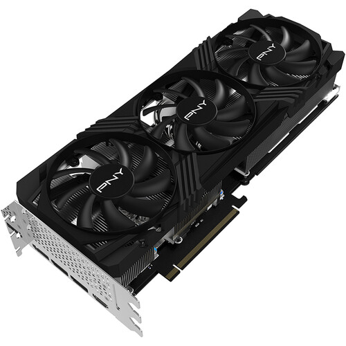 

Видеокарта PNY NVIDIA GeForce RTX 4070Ti VERTO Triple Fan, 12Gb DDR6X, 192 бит, PCI-E, HDMI, 3DP, Retail (VCG4070T12TFXPB1), VERTO Triple Fan
