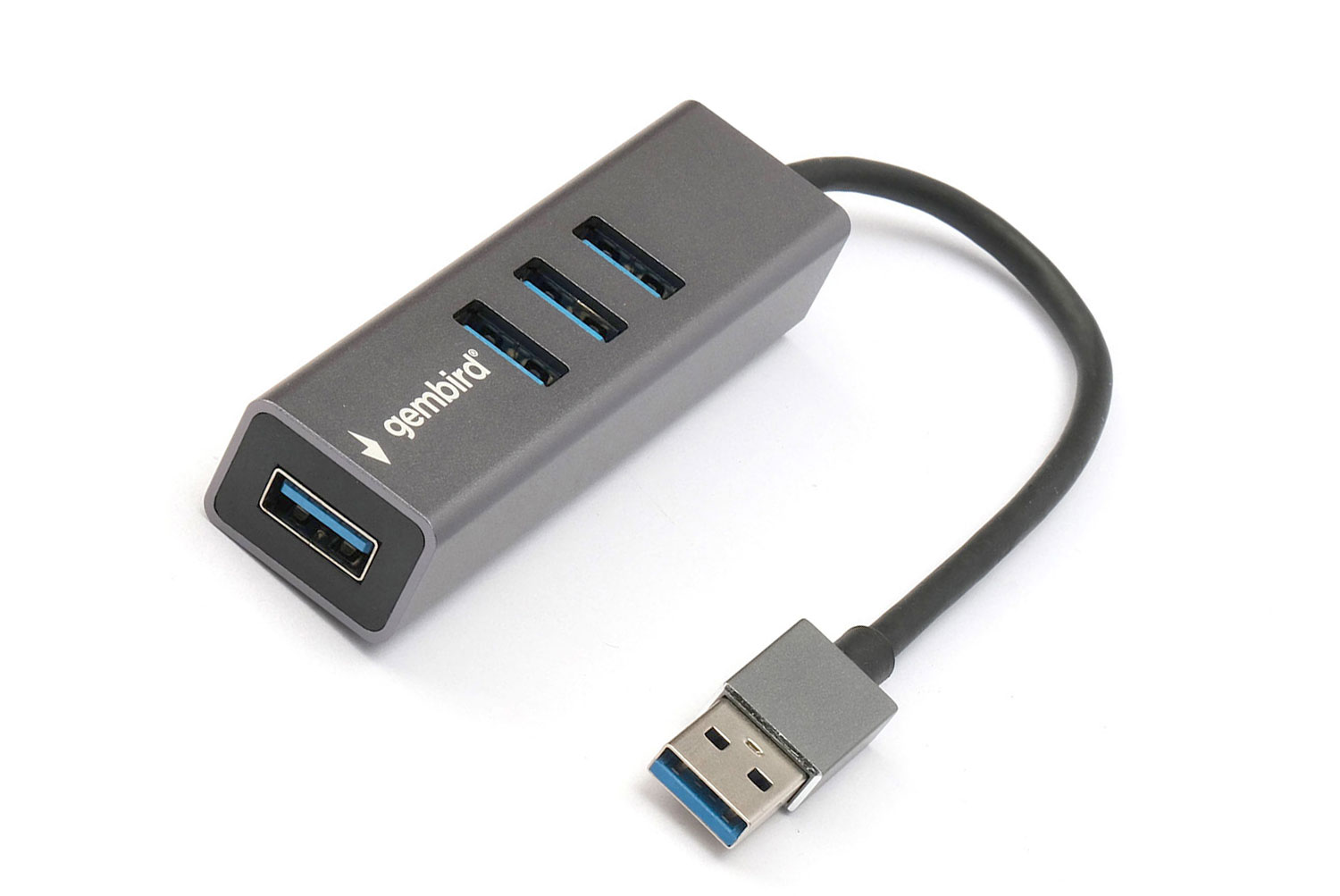 

USB-концентратор Gembird UHB-C454, 4xUSB 3.0, черный (UHB-C454), UHB-C454