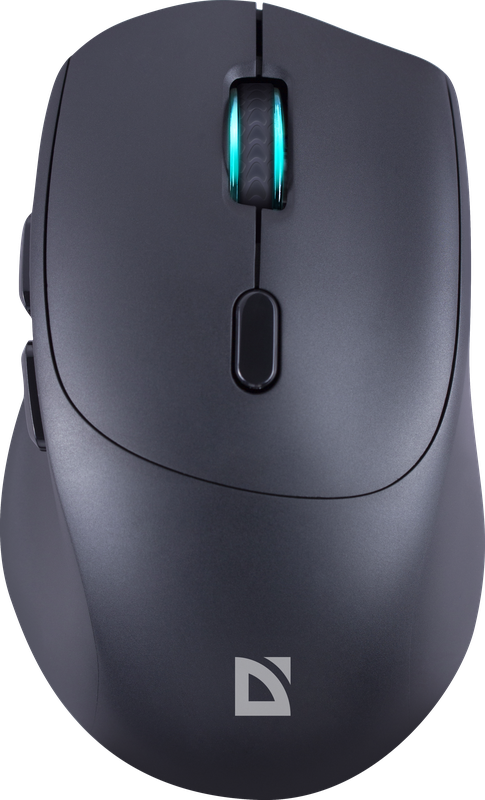 

Мышь беспроводная Defender X MS-095 , 1600dpi, оптическая светодиодная, USB/Радиоканал, черный (52095), X MS-095