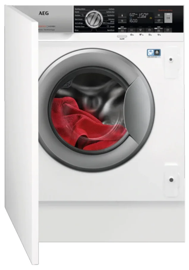 

Стиральная машина AEG 7000 Series L8WBE68SI, 8 кг, 1600 об/мин, белый (L8WBE68SI), L8WBE68SI