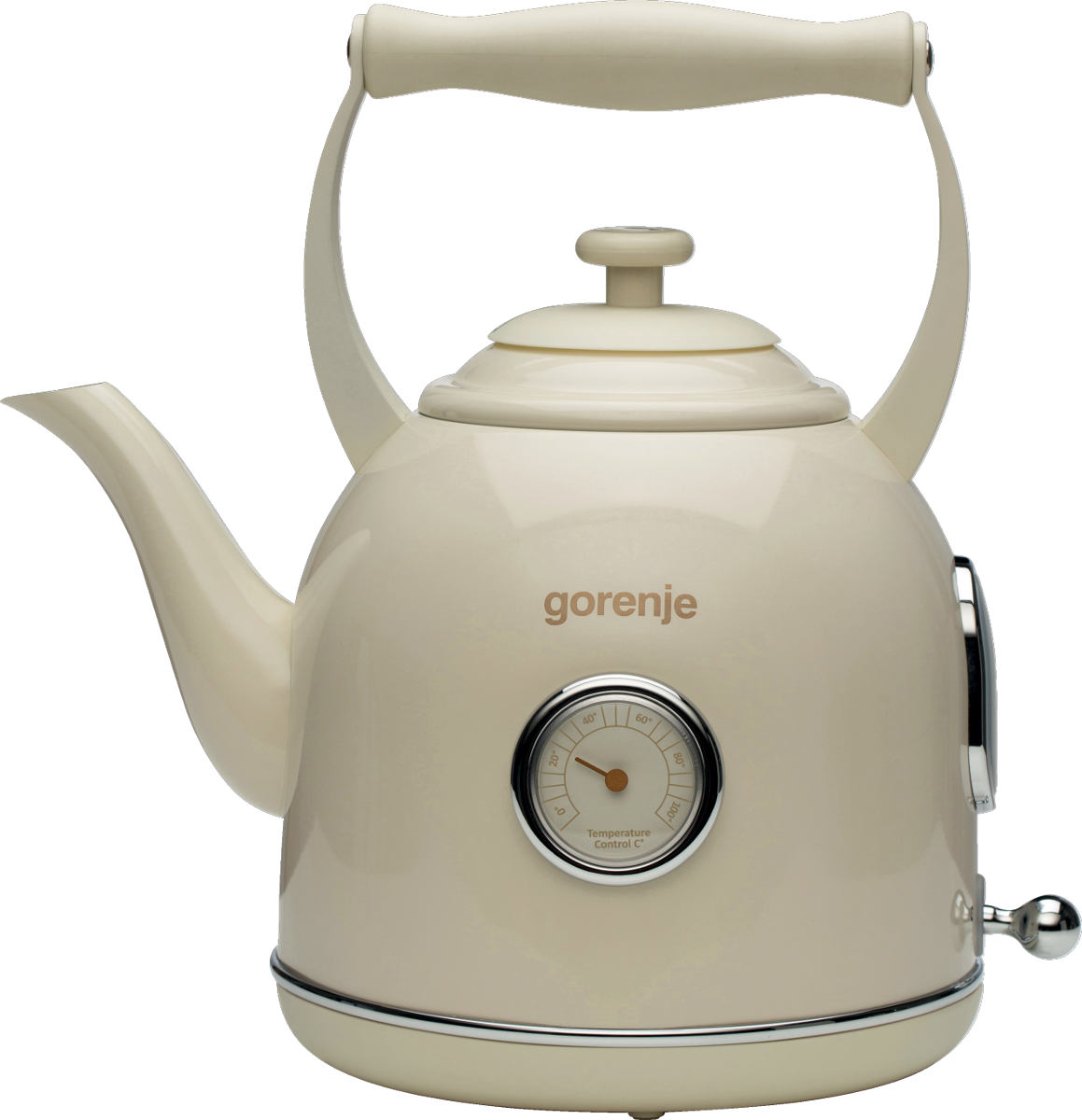 

Чайник электрический Gorenje Classico K17CLINGOR 1.7л. 2 кВт, металл/пластик, бежевый, K17CLINGOR