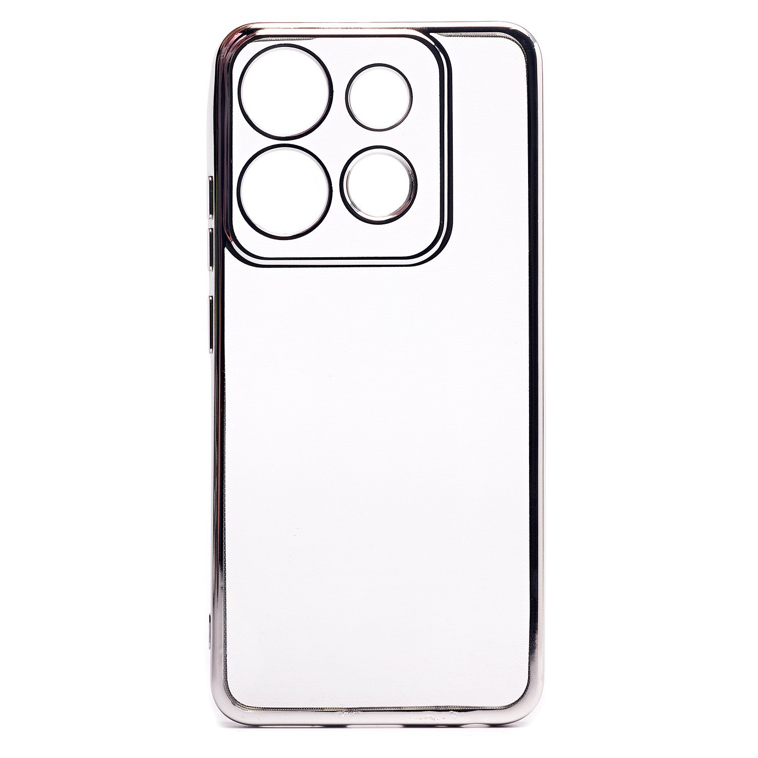 

Чехол Activ Pilot для смартфона Infinix Smart 7 Global (X6515), силикон, серебристый (218104)