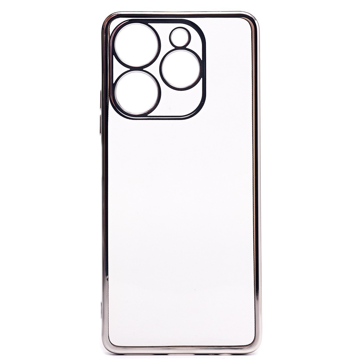 

Чехол Activ Pilot для смартфона TECNO Spark 10 Pro, силикон, серебристый (218128)