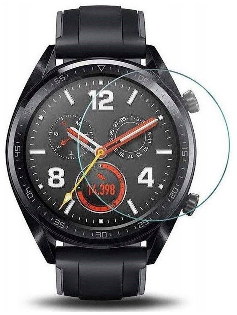 Защитное стекло Red Line для Samsung Watch 3 - 45 mm, ударопрочное, прозрачное (УТ000021685)