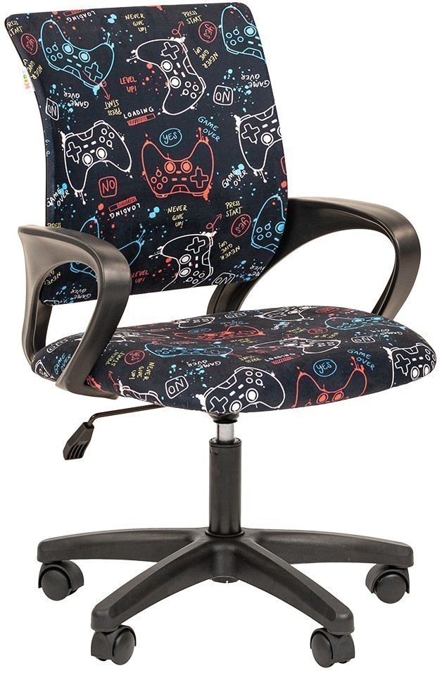 

Кресло детское Chairman Kids 103 LT черный/game (00-07122086), Kids 103 LT