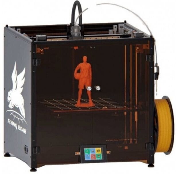 3D принтер Flying Bear Reborn 2, FDM/FFF/PJP, ABS, HIPS, PC, PETG, PLA, PA, TPU, USB, черный (Flying Bear Reborn2)