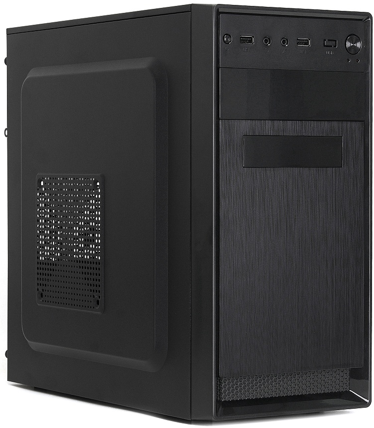 

Корпус CROWN CMC-4223, mATX, Mini-Tower, черный, без БП (CMC-4223), CMC-4223