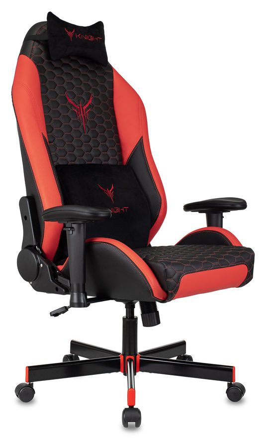 

Кресло игровое Бюрократ Knight Neon, черный/красный (KNIGHT NEON RED), Neon