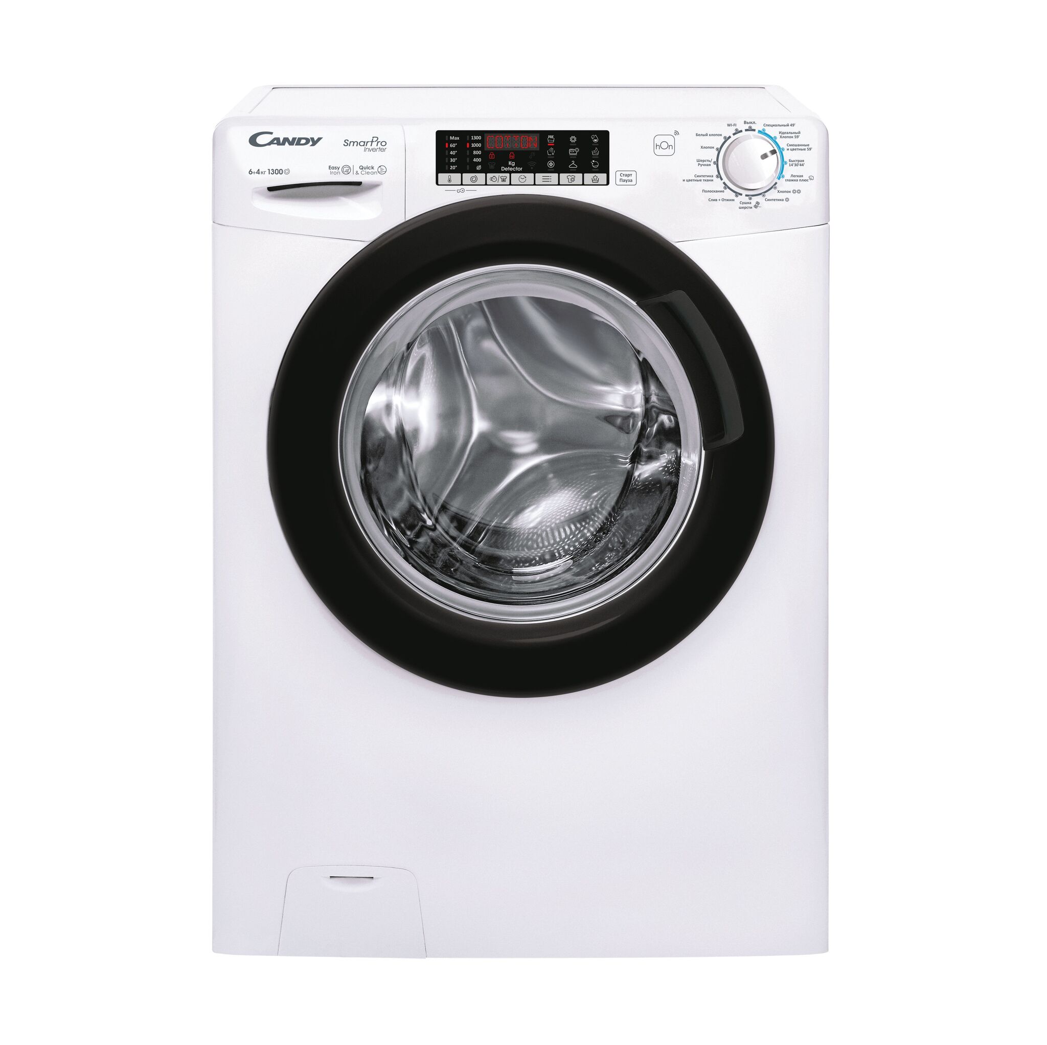 Стиральная машина Candy CSOW43646TWMB-07, 6 кг, 1300 об/мин