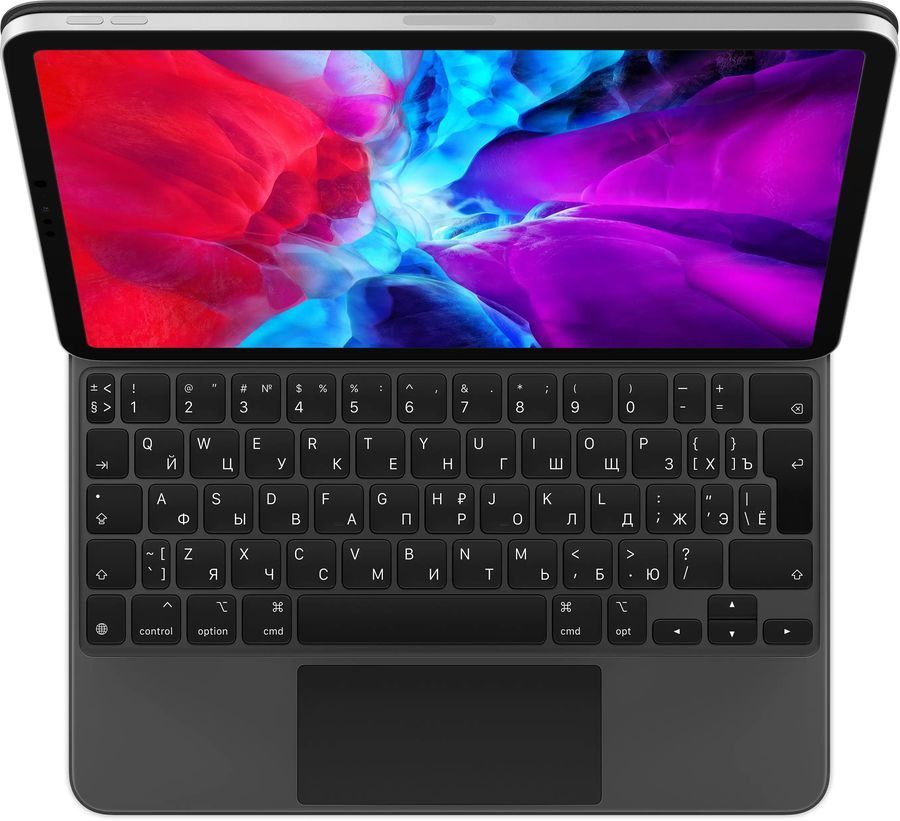 

Клавиатура беспроводная Apple Magic Keyboard A1998, TouchPad, Bluetooth, черный (MXQU2ZA/A), Magic Keyboard A1998