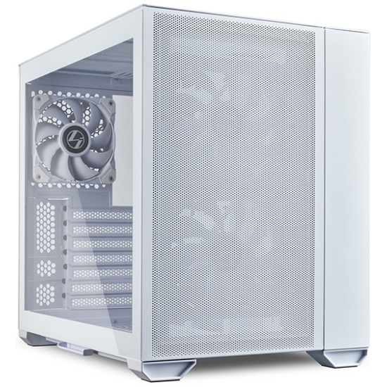 

Корпус LIAN-LI Dynamic Mini Air, EATX, Mini-Tower, 2xUSB 3.0, USB Type-C, белый, без БП (G99.O11AMW.00), Dynamic Mini Air