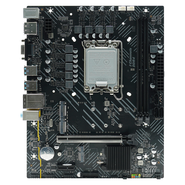 Afox ih61 ma2 v3. TUF Gaming b760 MATX. TUF Gaming b760 MATX back.