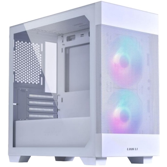

Корпус LIAN-LI Lancool 205M Mesh, mATX, Mini-Tower, 2xUSB 3.0, RGB подсветка, белый, без БП (G99.OE744MS.10), Lancool 205M Mesh