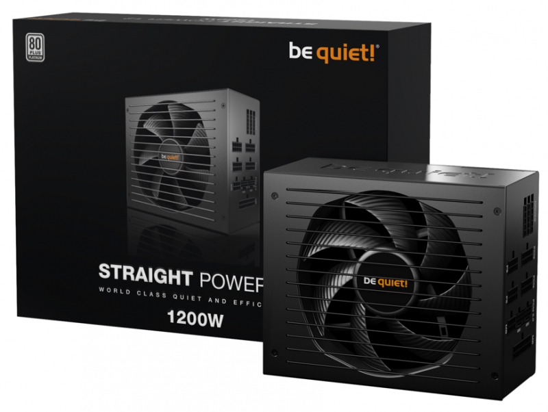 

Блок питания 1.2 кВт ATX be quiet! Straight Power 12, 135 мм, 80 Plus Platinum, Retail (BN339), Straight Power 12