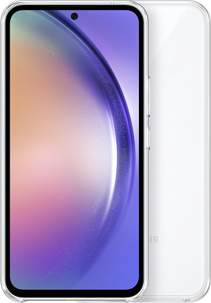 

Чехол-накладка Samsung Clear Сase для смартфона Samsung Galaxy A54, термополиуретан/поликарбонат, прозрачный (EF-QA546CTEGRU)