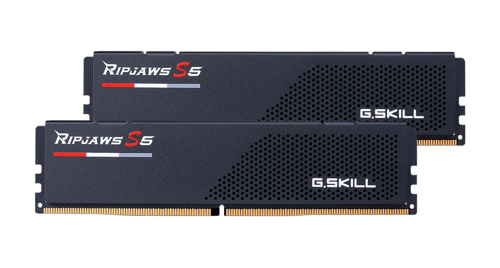 Комплект памяти DDR5 DIMM 32Gb (2x16Gb), 6000MHz, CL36, 1.35V, G.Skill, Ripjaws S5 (GS_F5-6000J3636F16GX2-RS5K) Retail