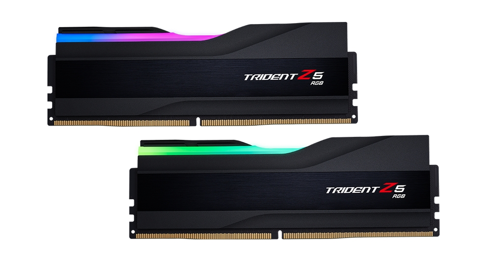 

Комплект памяти DDR5 DIMM 48Gb (2x24Gb), 7600MHz, CL38, 1.35V, G.Skill, Trident Z5 RGB (GS_F5-7600J3848F24GX2-TZ5RK) Retail, GS_F5-7600J3848F24GX2-TZ5RK