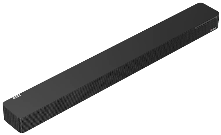 

Аудиосистема для переговорных комнат Lenovo ThinkSmart Bar, 4 speakers, 4 echo-cancelling mics; up to 8.5m range, USB/Bluetooth (11RTZ9ATGE), ThinkSmart Bar