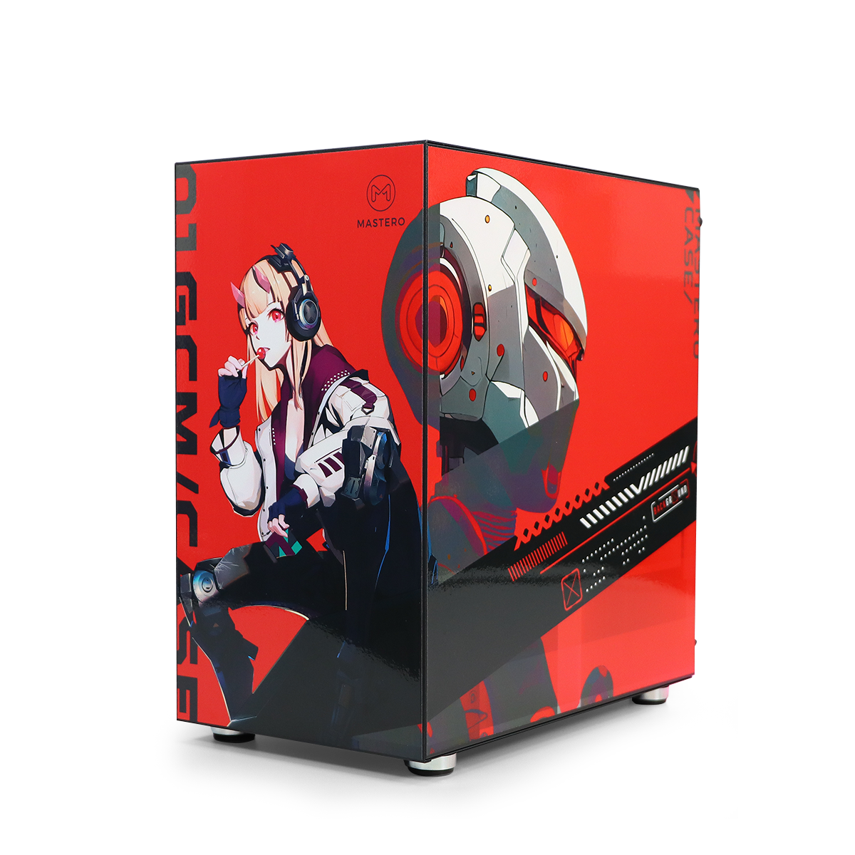 Корпус Mastero Anime Red Case, Mini-Tower, без БП, черный, 1203100 купить  по цене 3900 руб в Барнауле в интернет-магазине e2e4