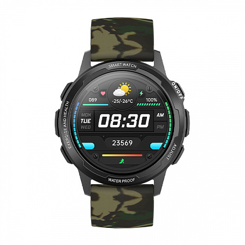 

Смарт-часы BQ Watch 1.3, 1.32" LCD, хаки, Watch 1.3