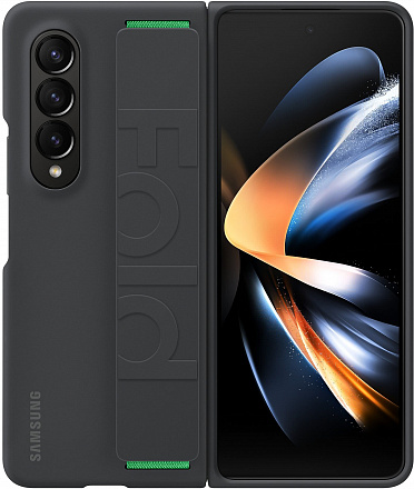 

Чехол-накладка Samsung Silicone Grip Cover для смартфона Samsung Galaxy Z Fold4, силикон, черный (EF-GF936TBEGRU)