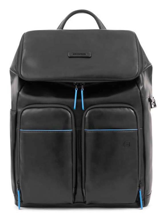 

14" Рюкзак Piquadro Blue Square Revamp, черный (CA6104B2V/N), Blue Square Revamp