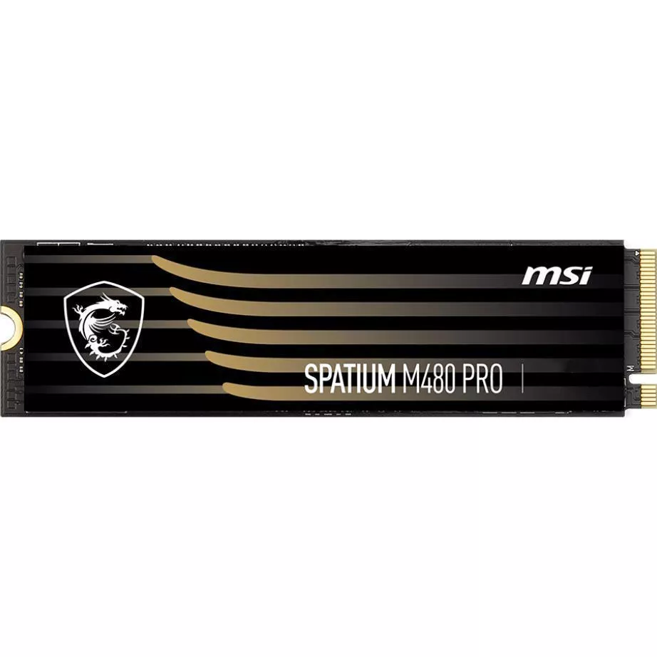 Твердотельный накопитель (SSD) MSI 2Tb SPATIUM M480 PRO, 2280, PCIe 4.0 x4, NVMe (S78-440Q600-P83) Retail - фото 1