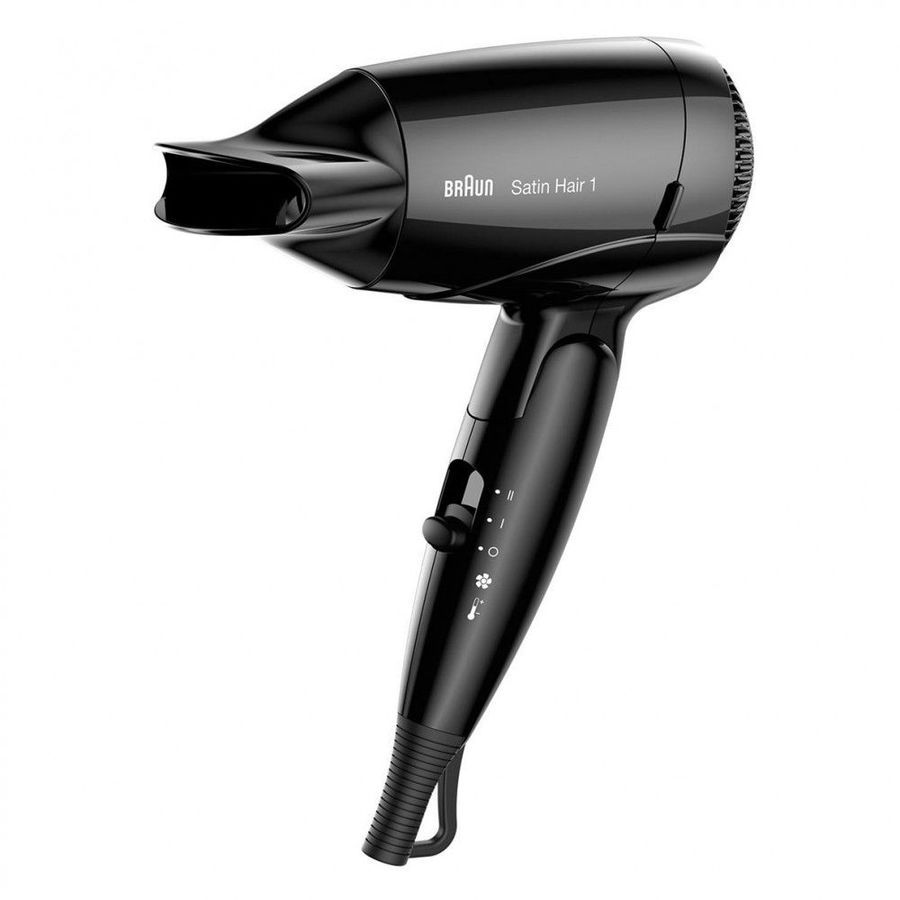 Фен Braun BRHD130E 1.2 кВт, режимов: 2, насадок: 1