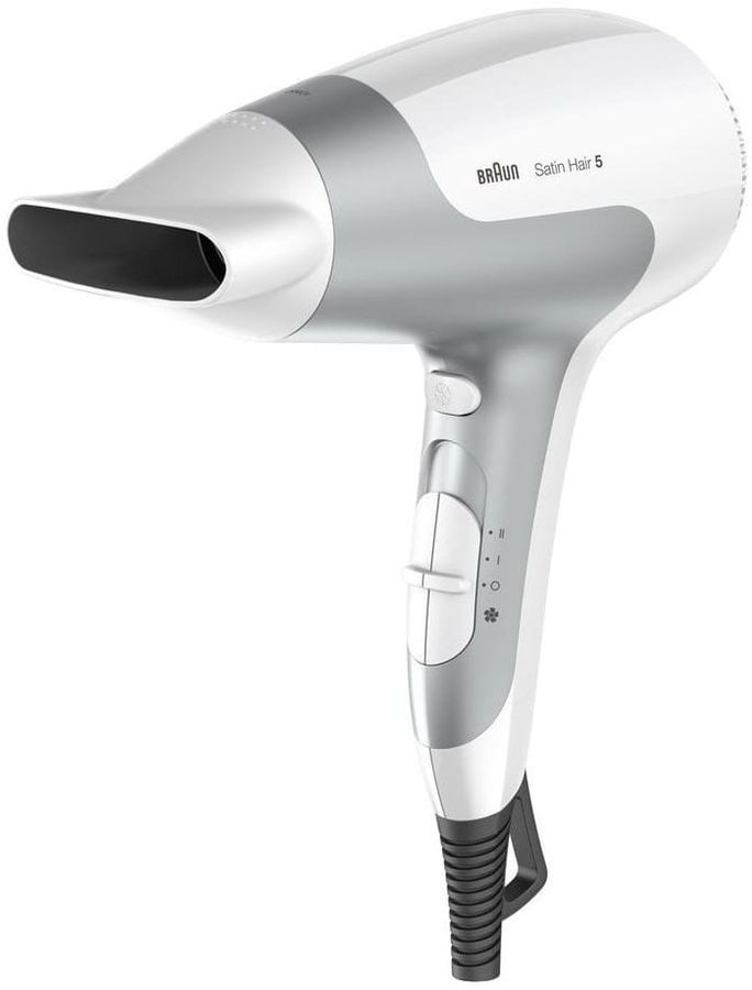 Фен Braun BRHD580E 2.5 кВт, режимов: 3, насадок: 1
