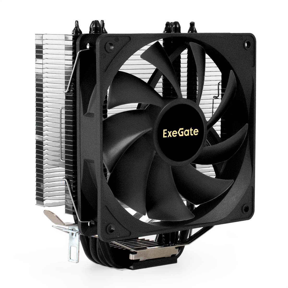 

Кулер для процессора Exegate Dark Magic EE400XL-PWM для Socket 775/115x/1200/1700/AM2/AM2+/AM3/AM3+/FM1/AM4/AM5/FM2/FM2+, 120 мм, 2400rpm, 37 дБА, 140 Вт, 4-pin PWM, Al+Cu (EX295004RUS), EE400XL-PWM
